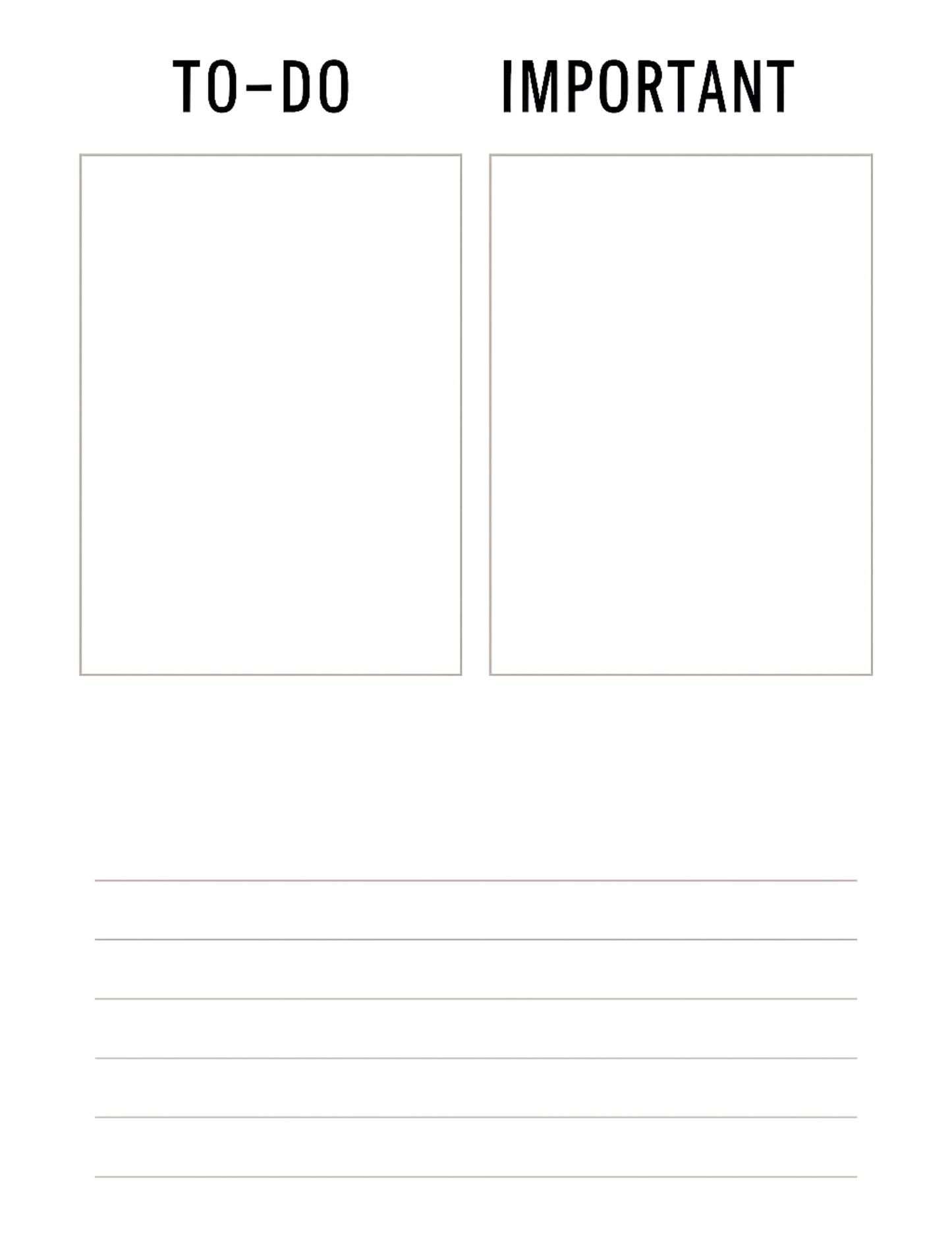 Daily Planner – 12 Page Printable Planner