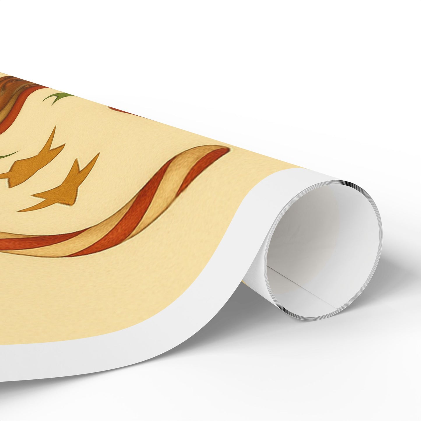 Retro Black Santa Wrapping Paper — Vintage Holiday Gift Wrap