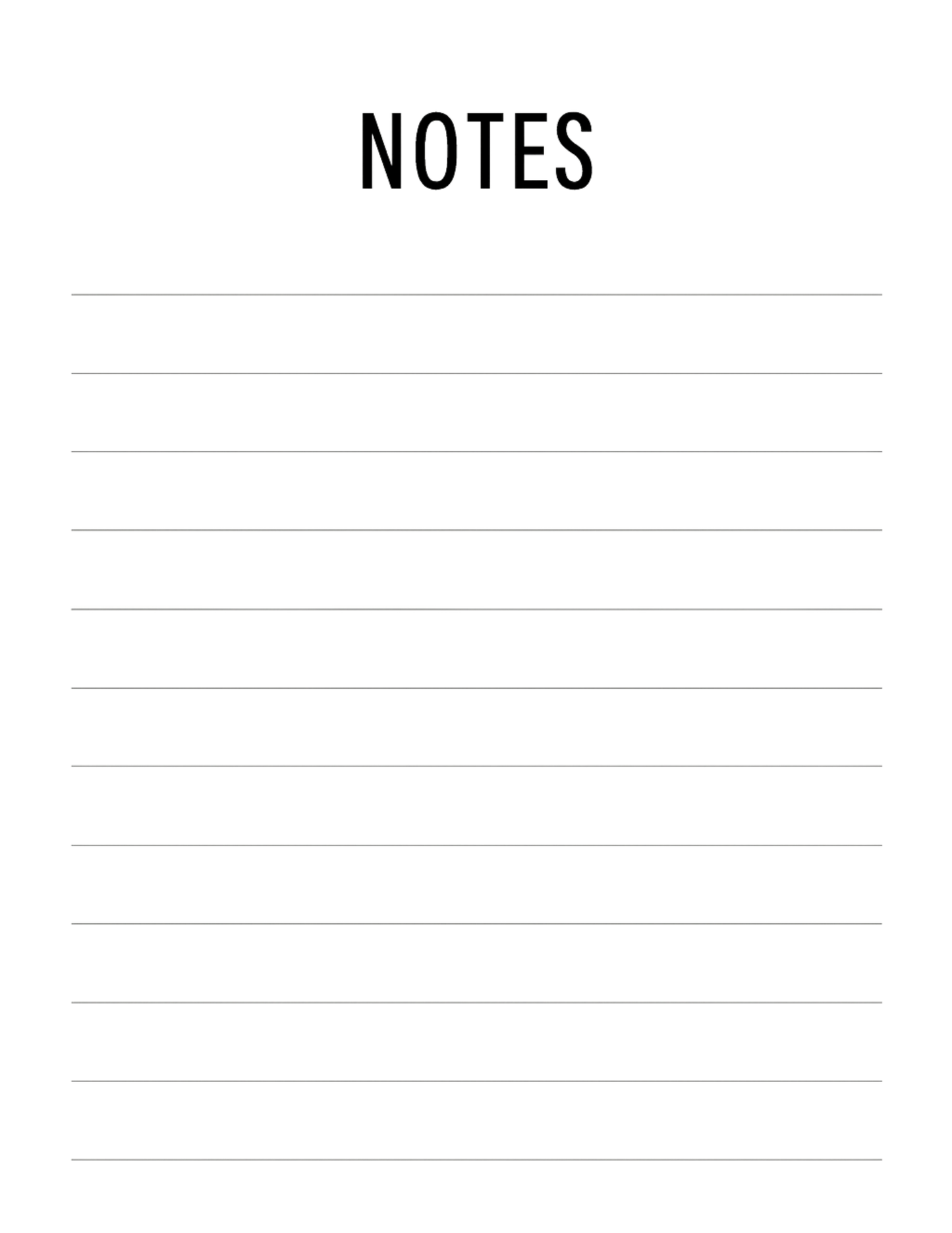 Daily Planner – 12 Page Printable Planner