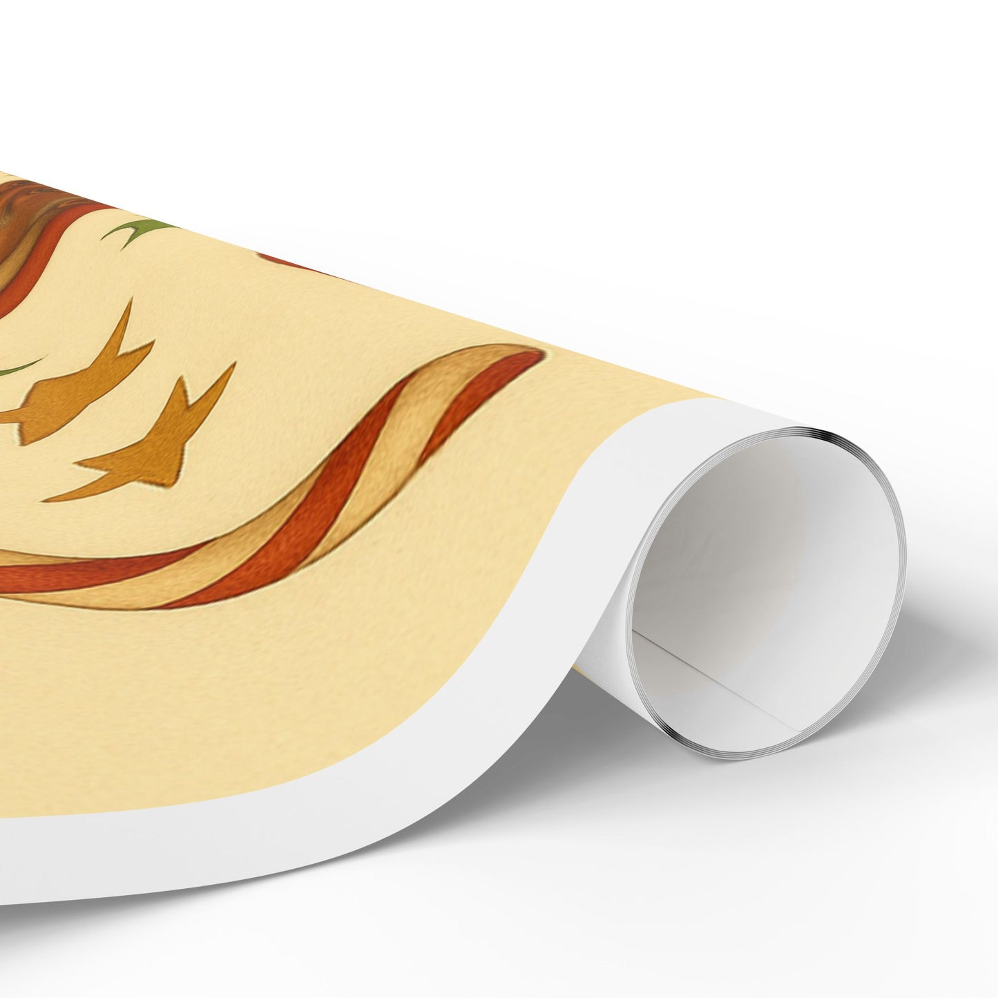 Retro Black Santa Wrapping Paper — Vintage Holiday Gift Wrap