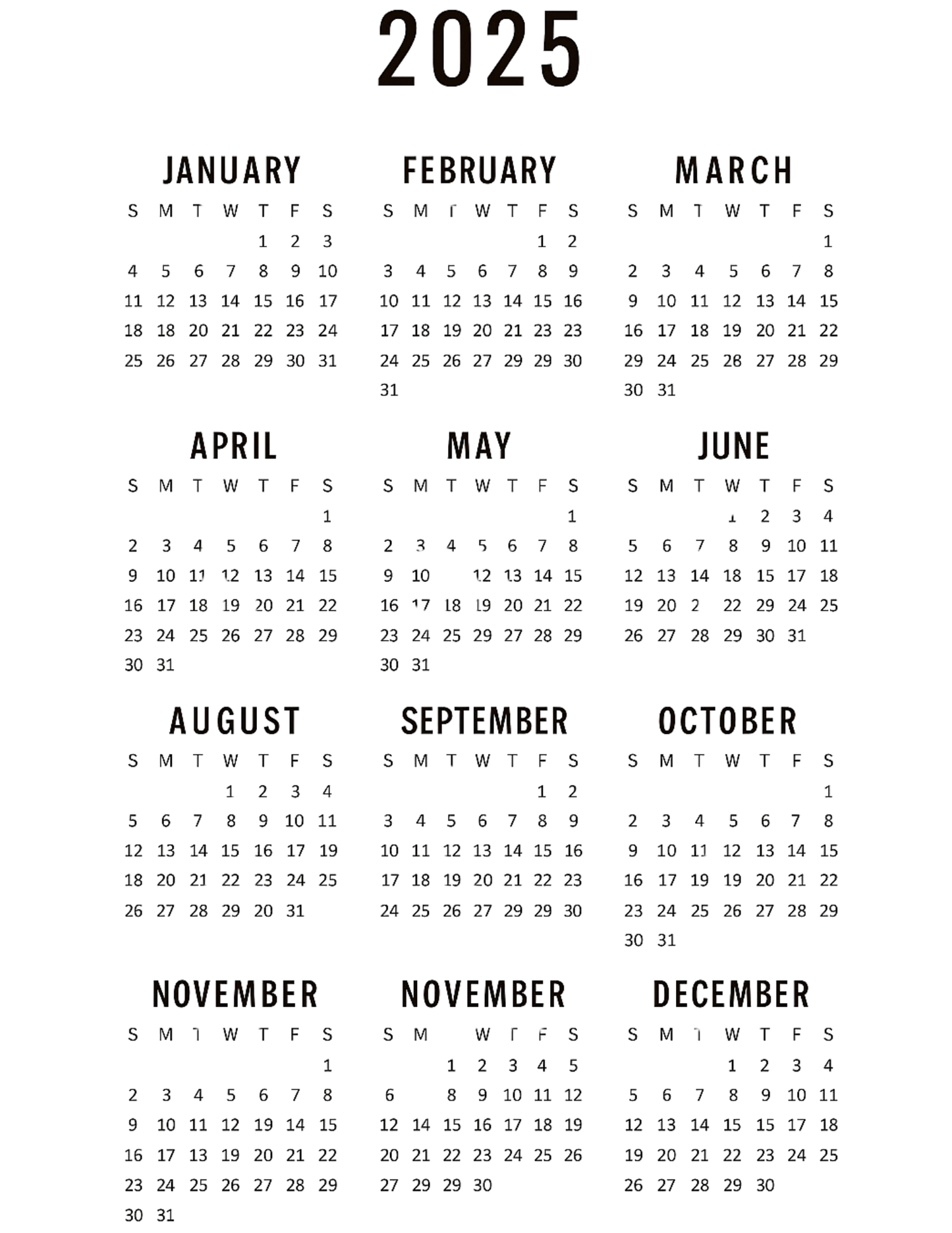 Daily Planner – 12 Page Printable Planner